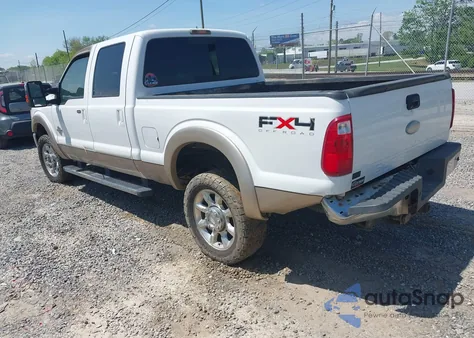 2011 Ford F-250 Lariat from USA, damaged, VIN 1FT7W2BT3BEC34736